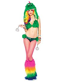 Calentadores De Piernas De Pelo Arcoíris