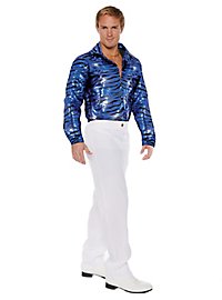 Camicia da discoteca Blue Tiger