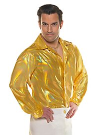 Camicia da discoteca oro