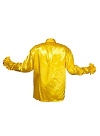 Camisa De Volantes Estrella Del Pop Amarilla