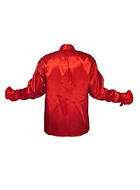 Camisa De Volantes Estrella Del Schlager Roja
