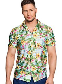 Camisa Hawaiana Hibisco