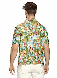 Camisa Hawaiana Hibisco