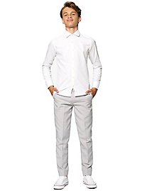 Camisa Infantil OppoSuits Teen White Knight