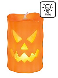 Candela a LED a forma di zucca, decorazione di Halloween