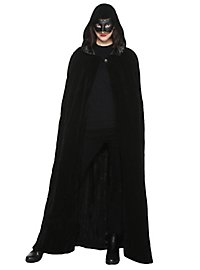 Capa Con Capucha Negra