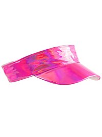 Cappellino con visiera rosa