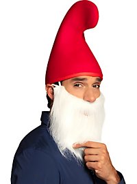 Cappellino da nano da giardino rosso