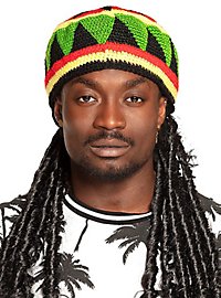 Cappello con dreadlocks