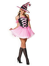 Cappello da strega a LED rosa