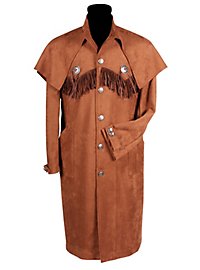 Cappotto western marrone da uomo