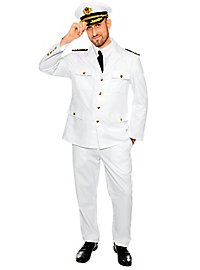 Hat Sailor Sea Captain Fancy Dress Costume Adult Deluxe 
