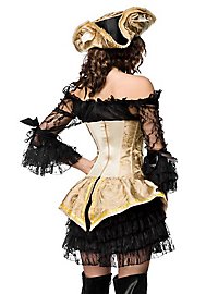 Captain Jackie Pirate Costume gold