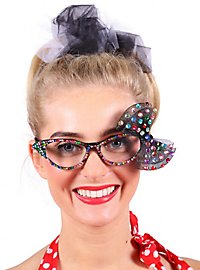 Carnival glasses lady Edna