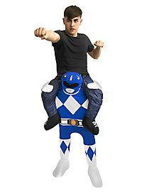 Carry Me Kostüm Blauer Power Ranger