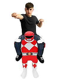 Carry Me Kostüm Roter Power Ranger