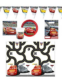 Cars birthday party set 45 pieces