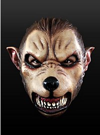 Cartoon Werwolf Maske aus Latex