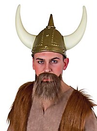 Casque viking cornu