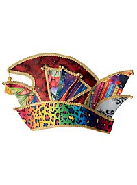 Casquette de comité patchwork multicolore