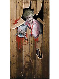 Casse-porte zombie Halloween Décoration de porte
