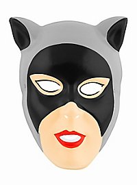 Catwoman Kindermaske aus Kunststoff