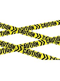 Caution barrier tape