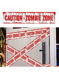 "Caution: Zombie Zone" Barrier Tape