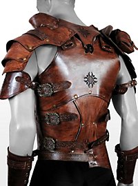 Celtic Warrior Deluxe Leather Armor walnut 