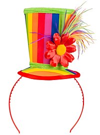 Cerchietto per capelli con cappello da clown