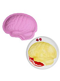 Cerveau Moule en silicone pour pâtisserie et pudding 600 ml