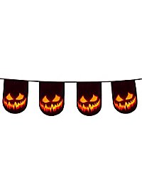 Chaîne de fanions d'Halloween 6 mètres