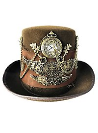 Chapeau d'aristocrate steampunk