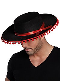 Chapeau flamenco espagnol