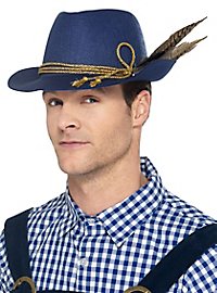 Chapeau traditionnel bleu