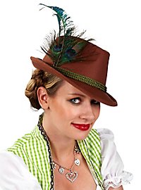 Chapeau traditionnel marron pour femmes