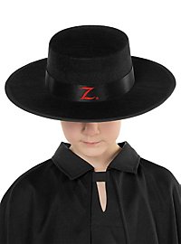 Chapeau Zorro pour enfants