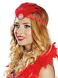 Charleston Hairband red