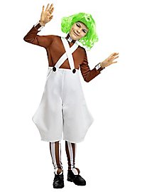 Charlie et la Chocolaterie - Déguisement Oompa Loompa pour enfants