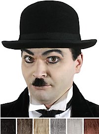 Charlie Moustache professionnelle en poils véritables