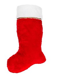 Chaussette de Noël rouge et blanc