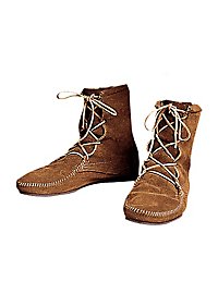 Chaussures médiévales marron