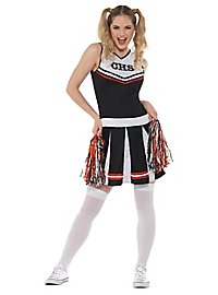 Cheerleader Kostüm schwarz