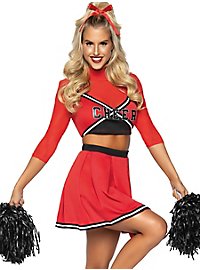 Cheerleader Kostume Rød