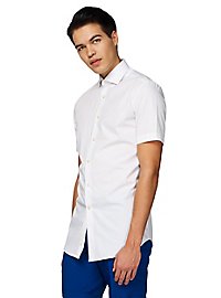 Chemise à manches courtes OppoSuits White Knight