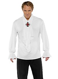 Chemise blanche de vampire