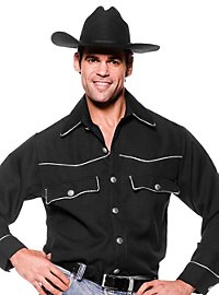 Chemise de cowboy noire