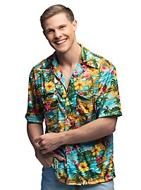 Chemise hawaïenne hibiscus