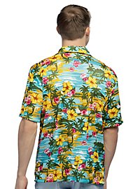 Chemise hawaïenne hibiscus