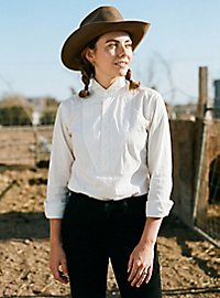 Chemise western blanche